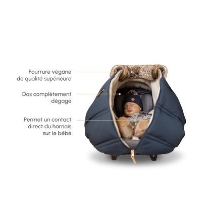 Rental - Petit Coulou Onyx Wolf Winter Cover