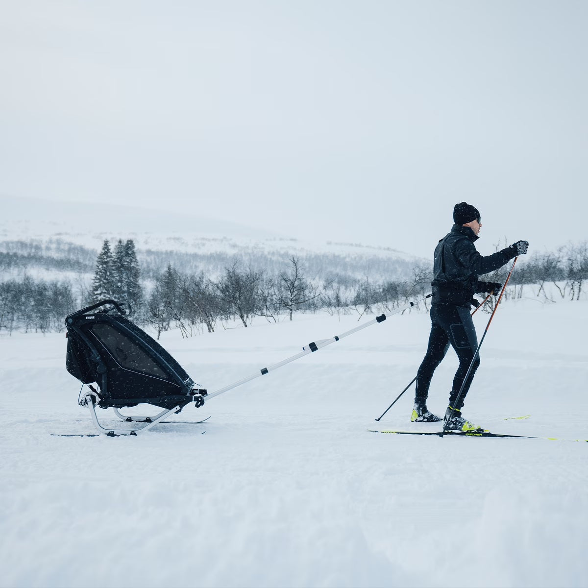 Location  -  Thule - Kit de skis pour chariots - Nouveau modele (accessoire)